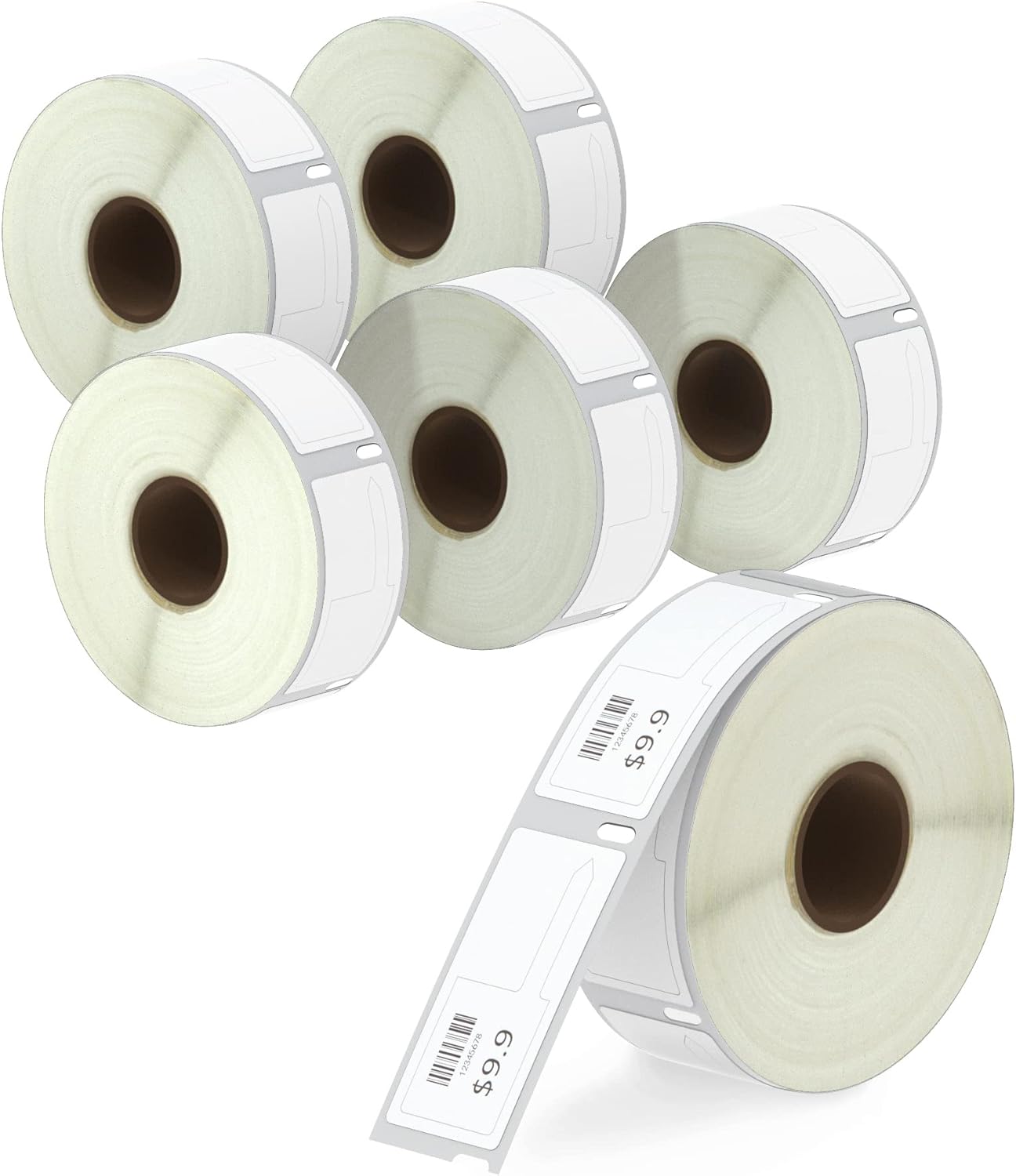 7/8" x 15/16" Betckey Labels / Price Tag Rat Tail Style