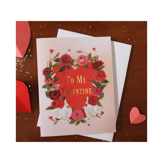 Valentine's Day Card, "To My Valentine"