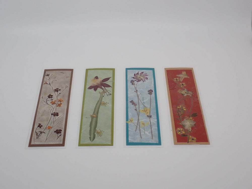 Bookmarks, Natural Flowers, (+ Options)