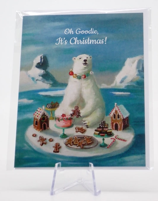Greeting Card, Christmas, Polar Bear