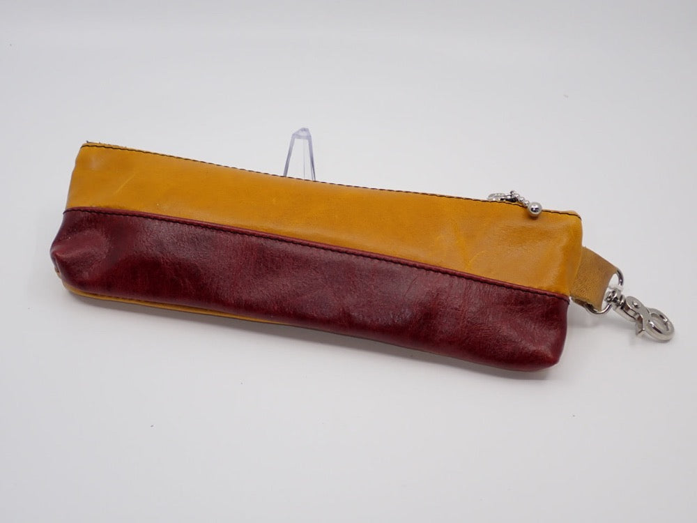 Pencil Case, Leather, Swivel Clip(+ Options)