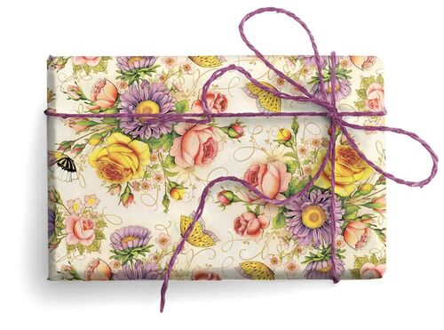 Spring Flowers / Kartos Italian Wrapping Paper