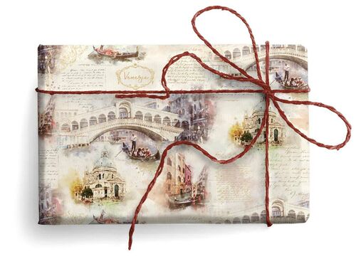 Venezia Watercolour / Kartos Italian Wrapping Paper