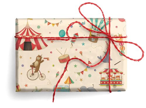 Circus Fun / Kartos Italian Wrapping Paper