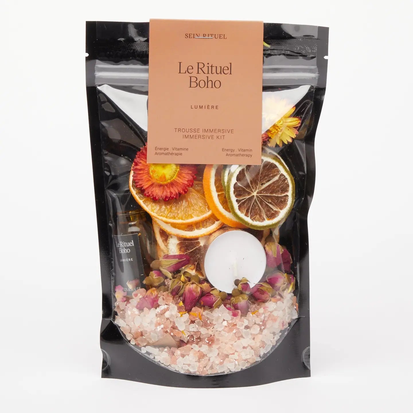 Bath Immersive Kit, Le Ritual Boho, Clementine, Lemon and Lime