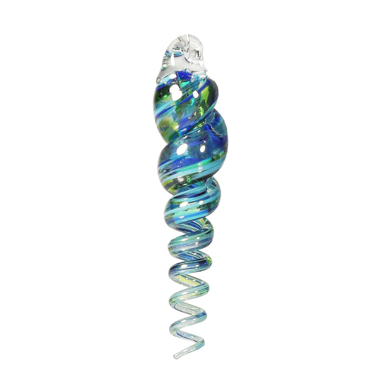 Twizzle Ornament, Blown Glass