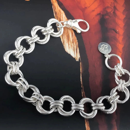 Bracelet, Halo, Sterling Silver