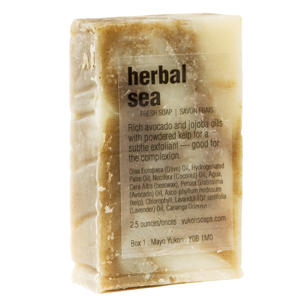 Bar Soap, Herbal Sea, exfoliating