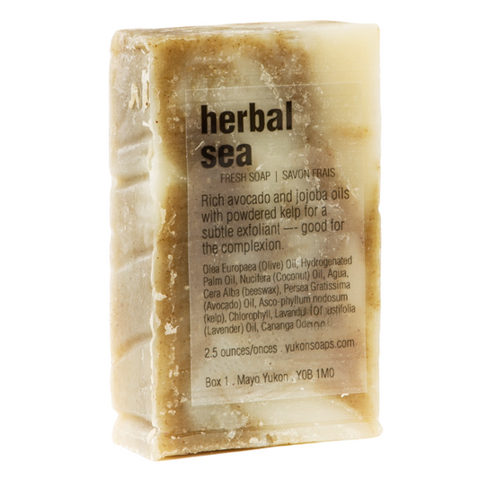Bar Soap, Herbal Sea, exfoliating