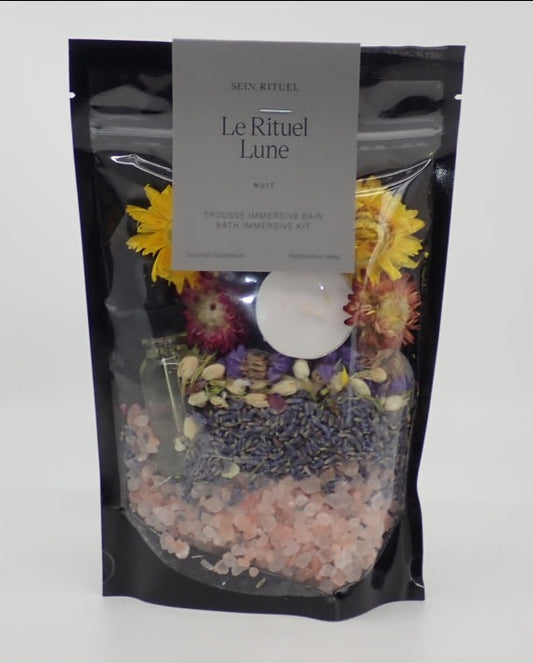 Bath Immersive Kit, Le Ritual Lune, Lavender and Mint