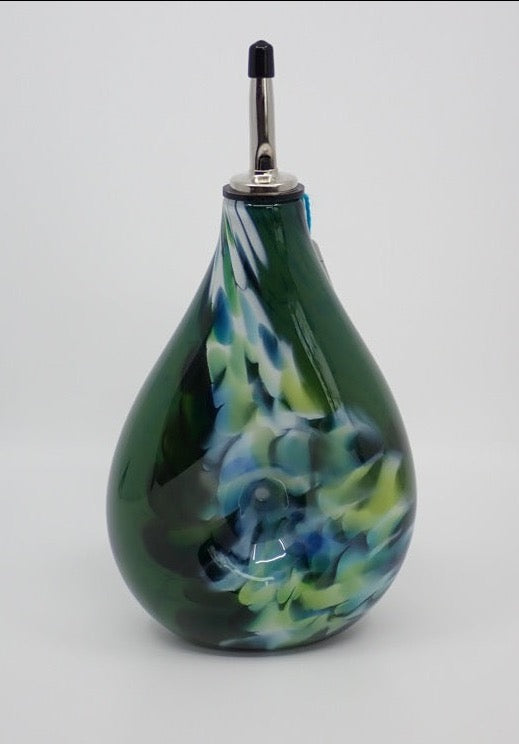 Oil Cruet, Glass, Dimpled (+ Options)