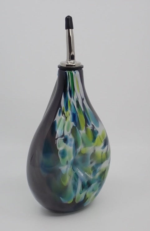 Oil Cruet, Glass, Dimpled (+ Options)