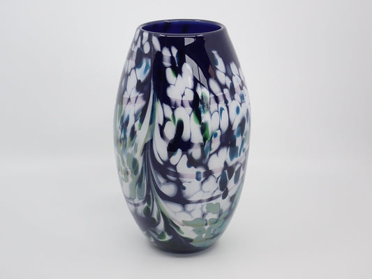 Vase, Glass, Hand-Blown