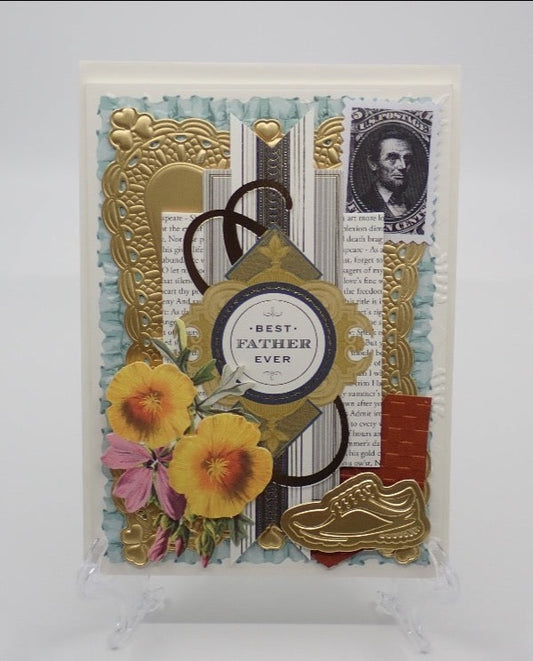 Father's Day Cards, Victorian Inspired, A7 size