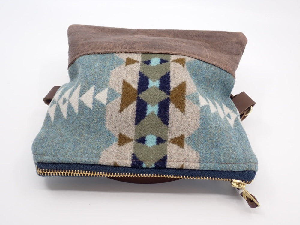 Handbag, Mini, Crossbody, Belinda, Leather,  Luxury Wool / Printed Fabrics (+ Options)