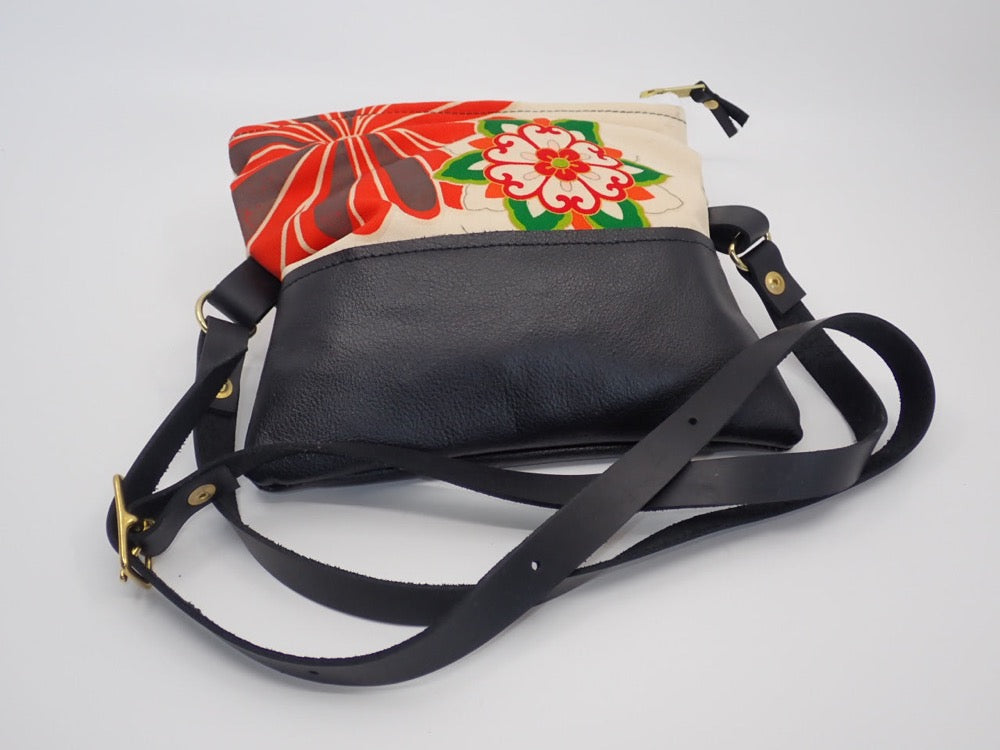 Handbag, Mini, Crossbody, Belinda, Leather,  Luxury Wool / Printed Fabrics (+ Options)