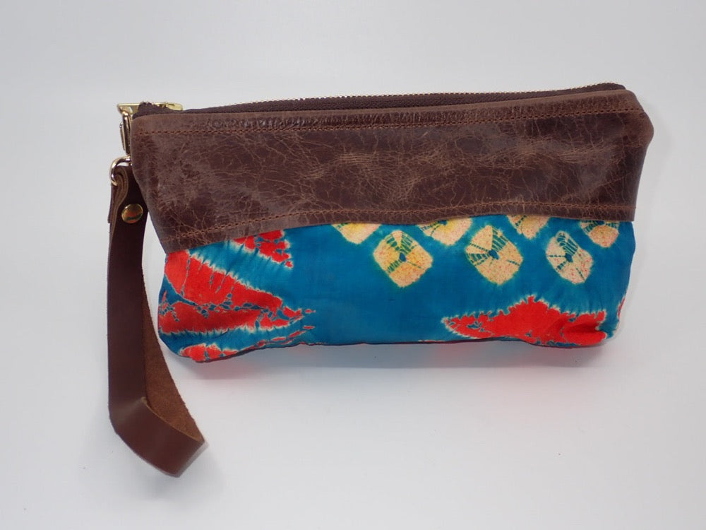 Pouch, Journey, Leather, Luxury wool or printed fabrics (+ Options)