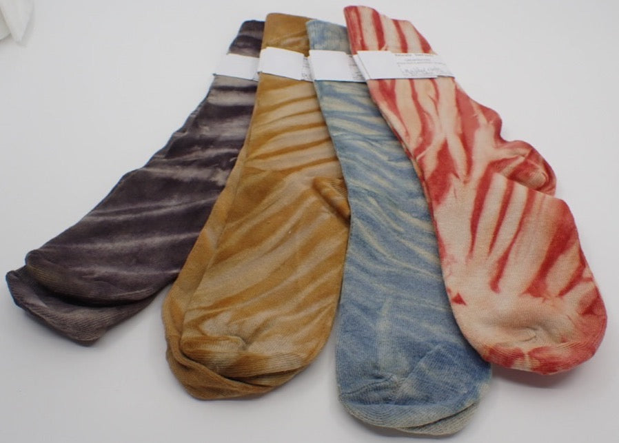 Socks, Arashi, Cotton, Hand dyed (+ Options)