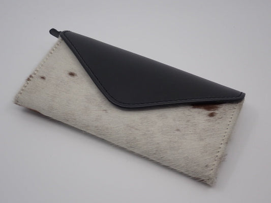 Clutch Wallet, Leather, Versaille Hairon, Cowhide