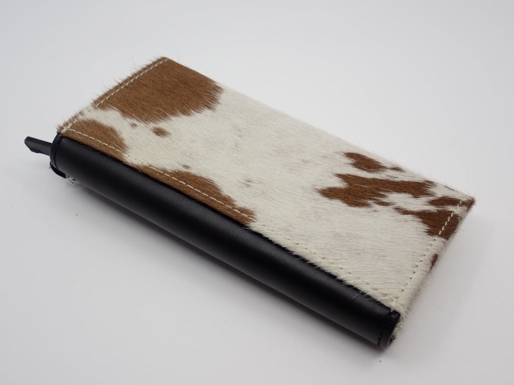 Clutch Wallet, Leather, Versaille Hairon, Cowhide