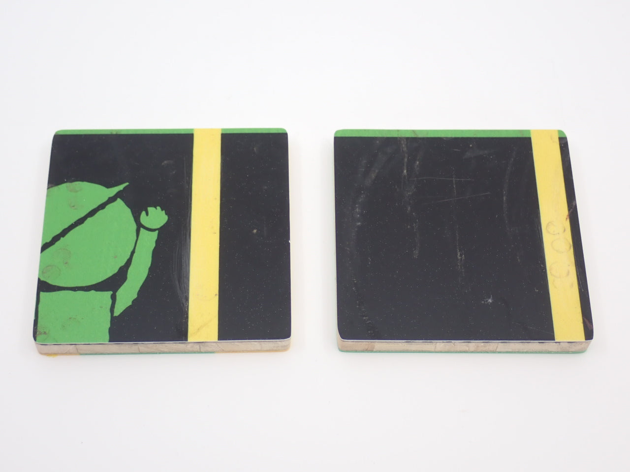 Coasters with Bottle Opener, Recycled Snowboards (+ Options)