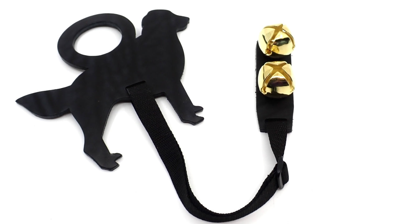 Dog Training Potty Bells, Dog Toys, Leather (+ Options)