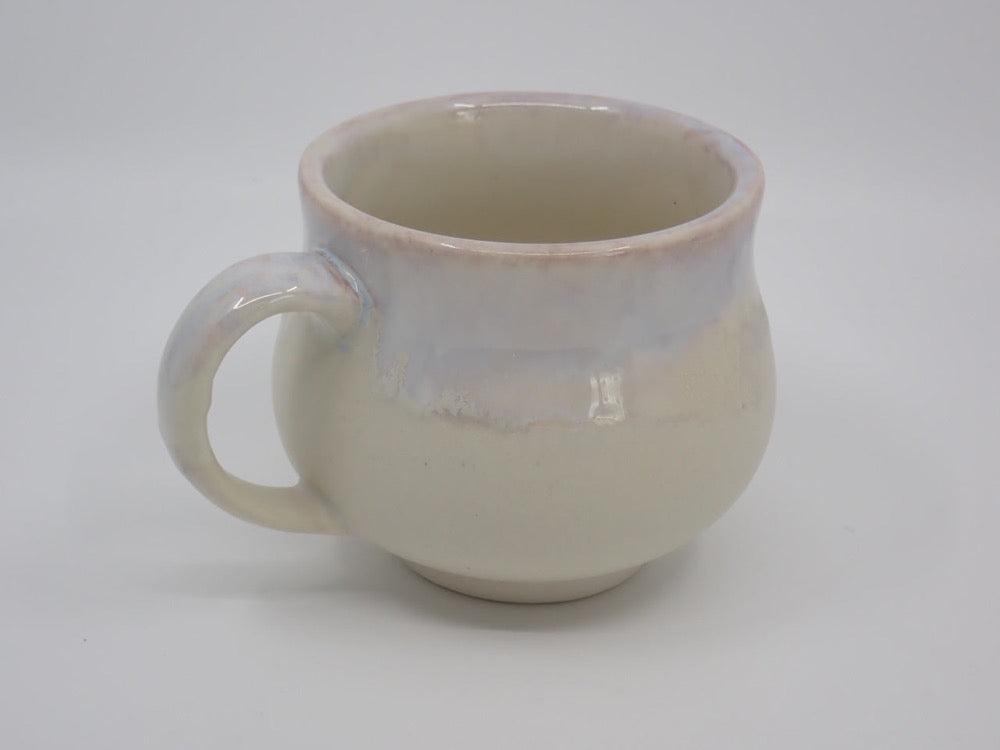 Coffee Mug, Potbelly, Stoneware, Lavender Mist, Custom Glazed, POS