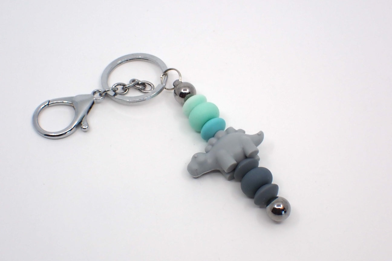 Keychain, Dinosaur and Beads, Children (+ Options)