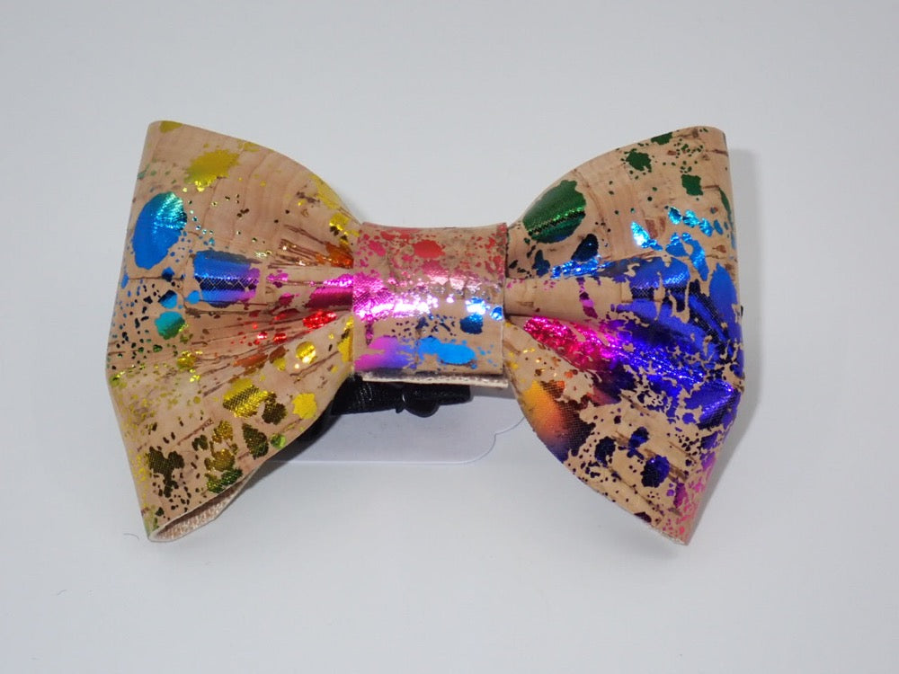 Bowtie, Cork, Black Elastic, High quality(+ Options)