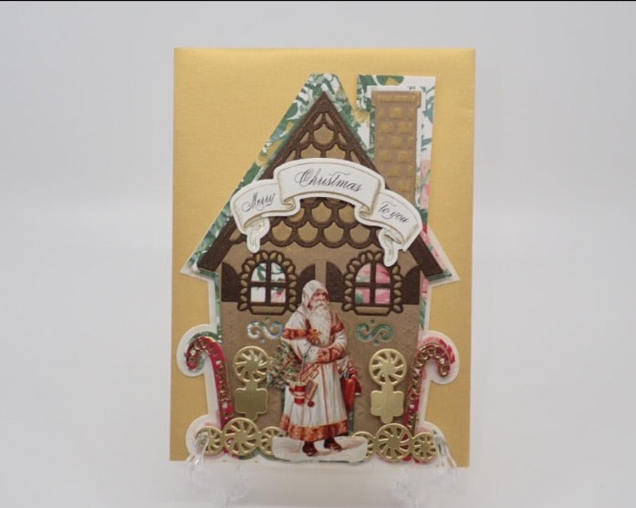 Christmas Cards, Victorian Inspired, Gingerbread House