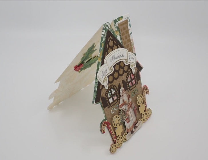 Christmas Cards, Victorian Inspired, Gingerbread House