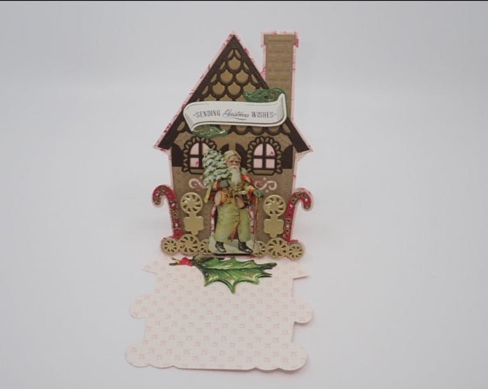 Christmas Cards, Victorian Inspired, Gingerbread House