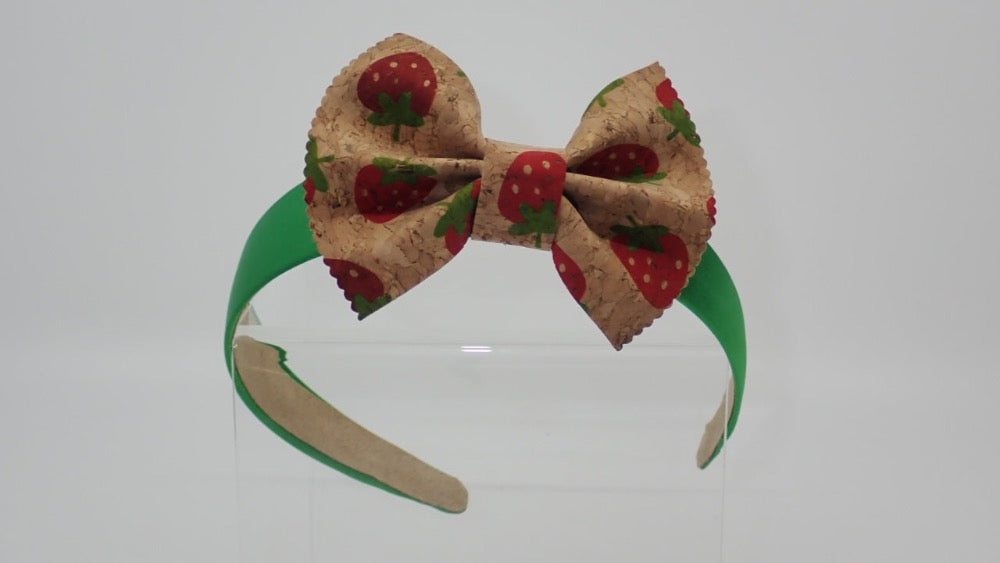 Headbands, Strawberries, Young Girl, Cork (+ Options)