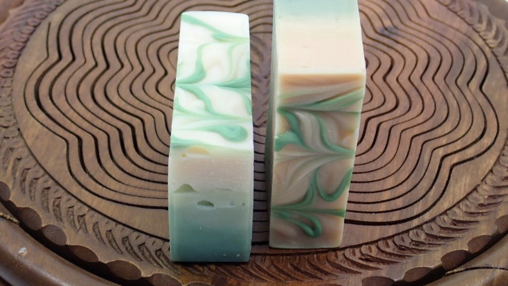 Artisan Soap, Spring Jade Light,Vegan-friendly, Palm Free