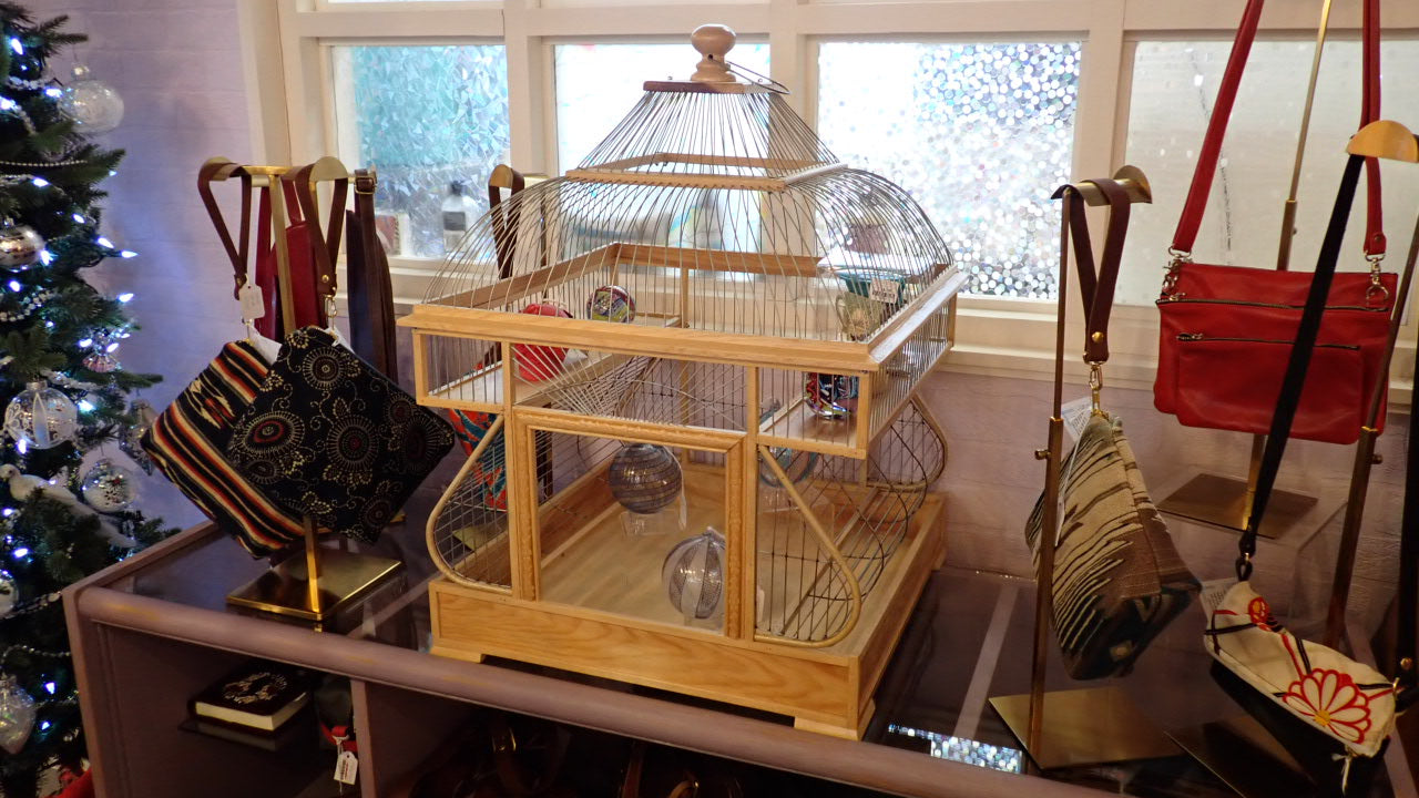 Bird Cage Retail Display Case - Custom Made