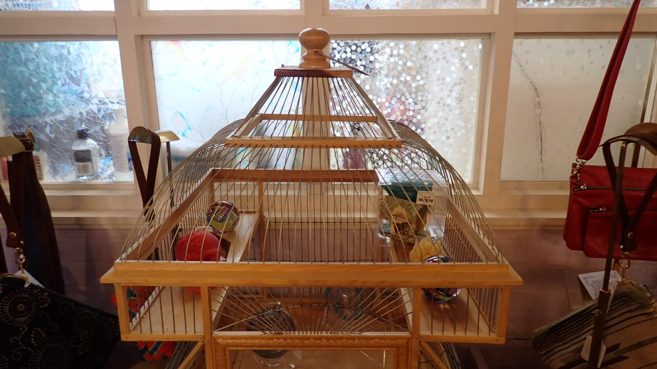 Bird Cage Retail Display Case - Custom Made