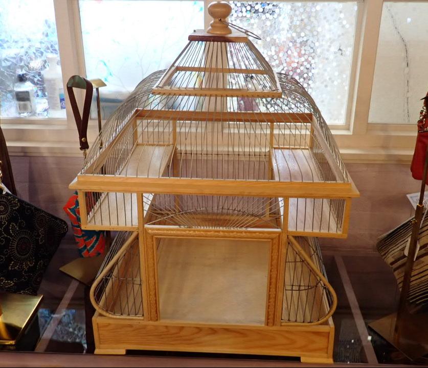 Bird Cage Retail Display Case - Custom Made