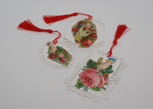 Bookmarks, Victorian Inspired, Paper Craft, Antique Shapes