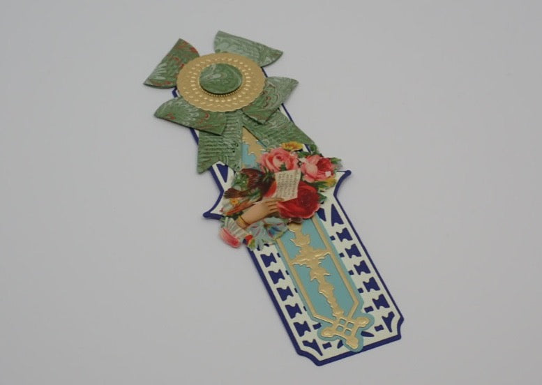 Bookmark, Victorian Inspired, Lace, Paper Craft