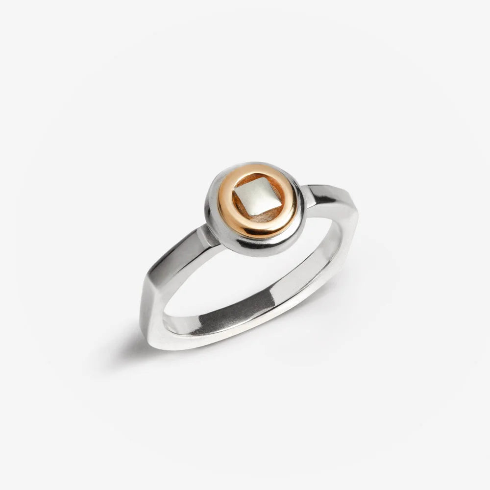 Rings, That's Me, Sterling silver, 14k Gold