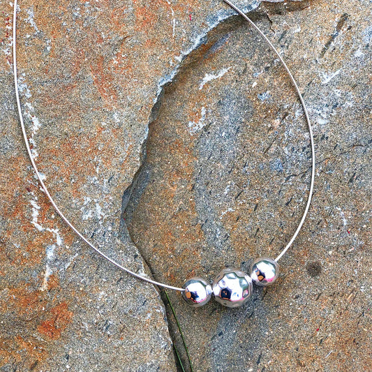 Necklace, Sasha, Sterling Silver