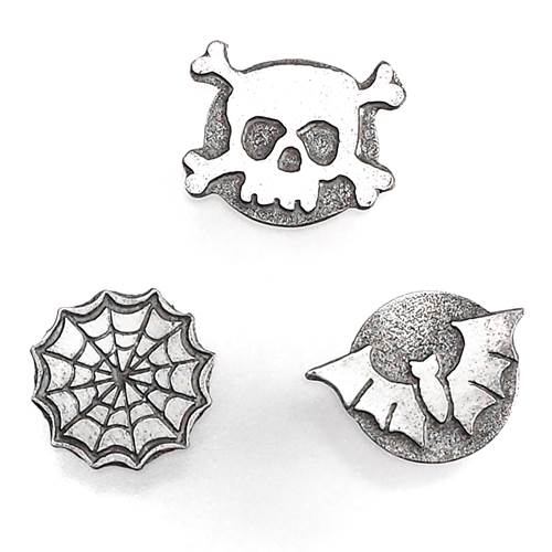 Magnets, Pewter, Halloween, Gothic (+ Options)