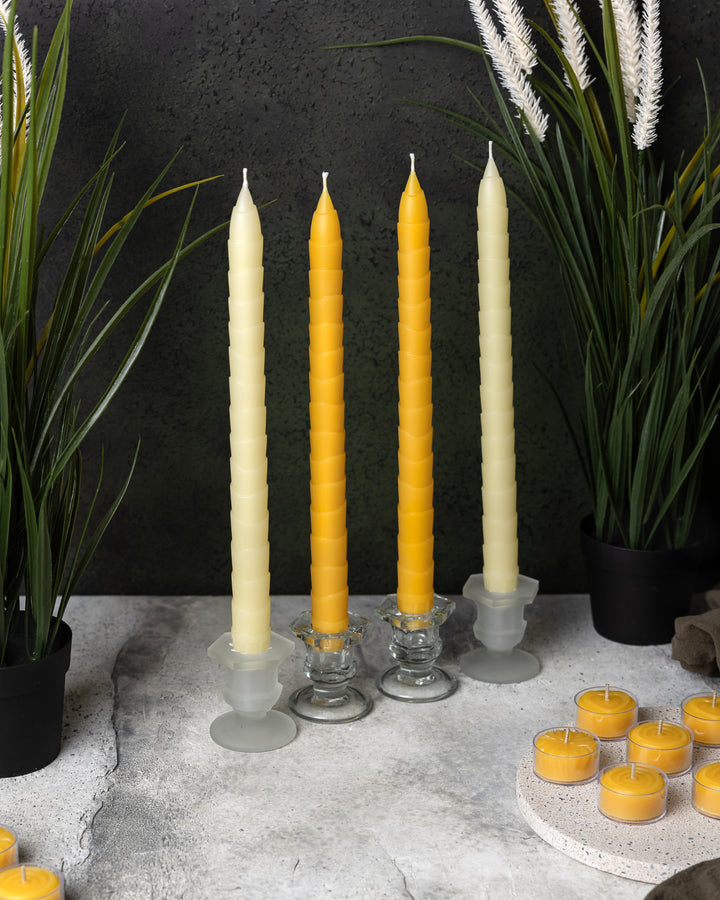 Candles, 12" Pairs, Tapers, Oasis (+ Options)