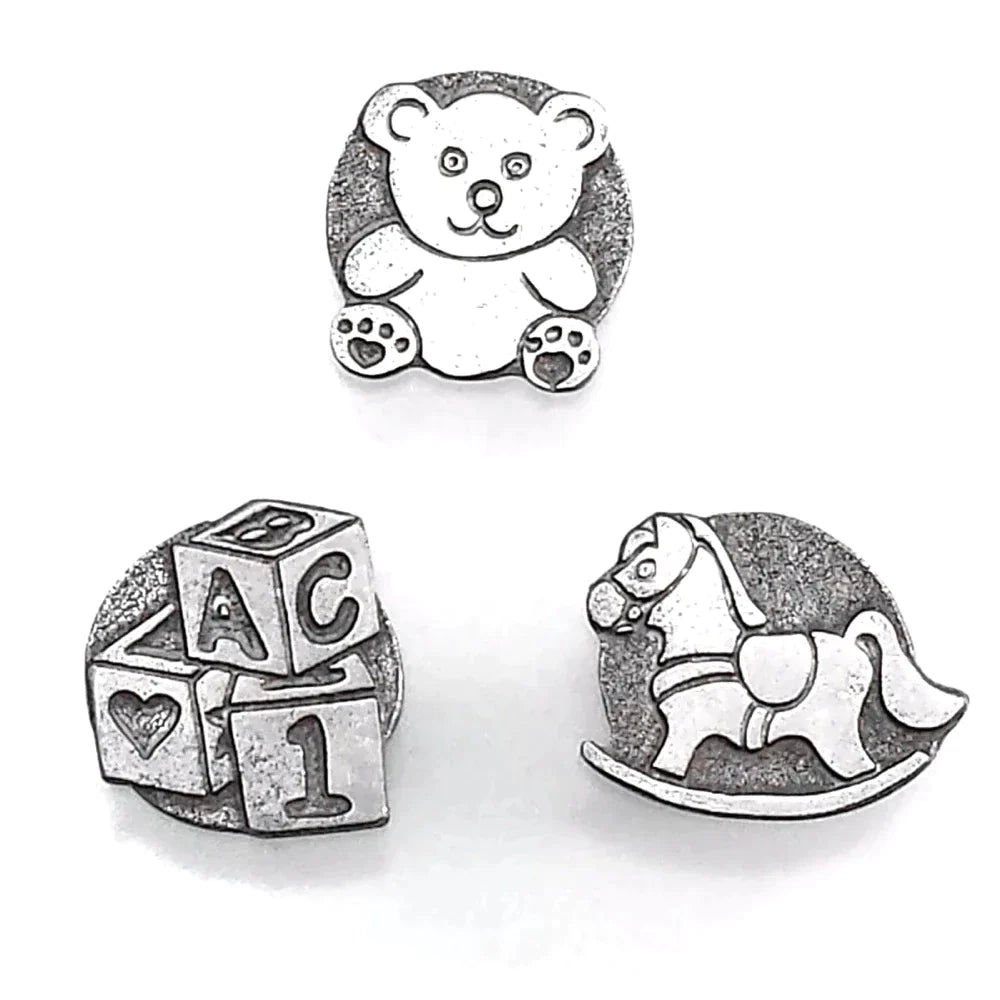 Magnets, Pewter, Children's Toys themed, (+ Options)