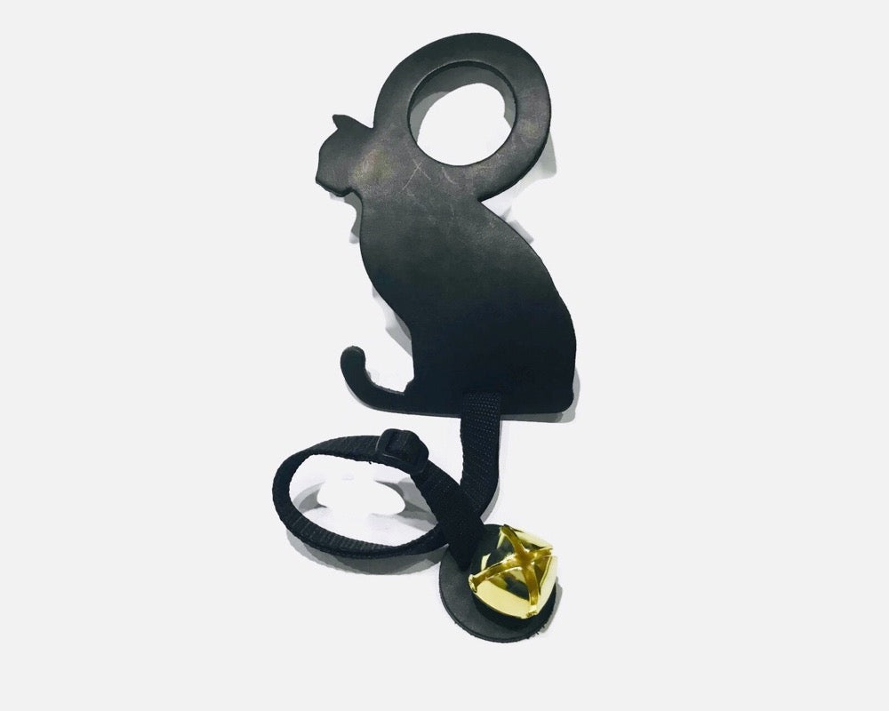 Cat Training Potty Bells, Cat Toys, Leather (+ Options)