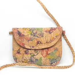 Purse, Young Girl, Mercury, Cork leather, Printed Design (+ Options)