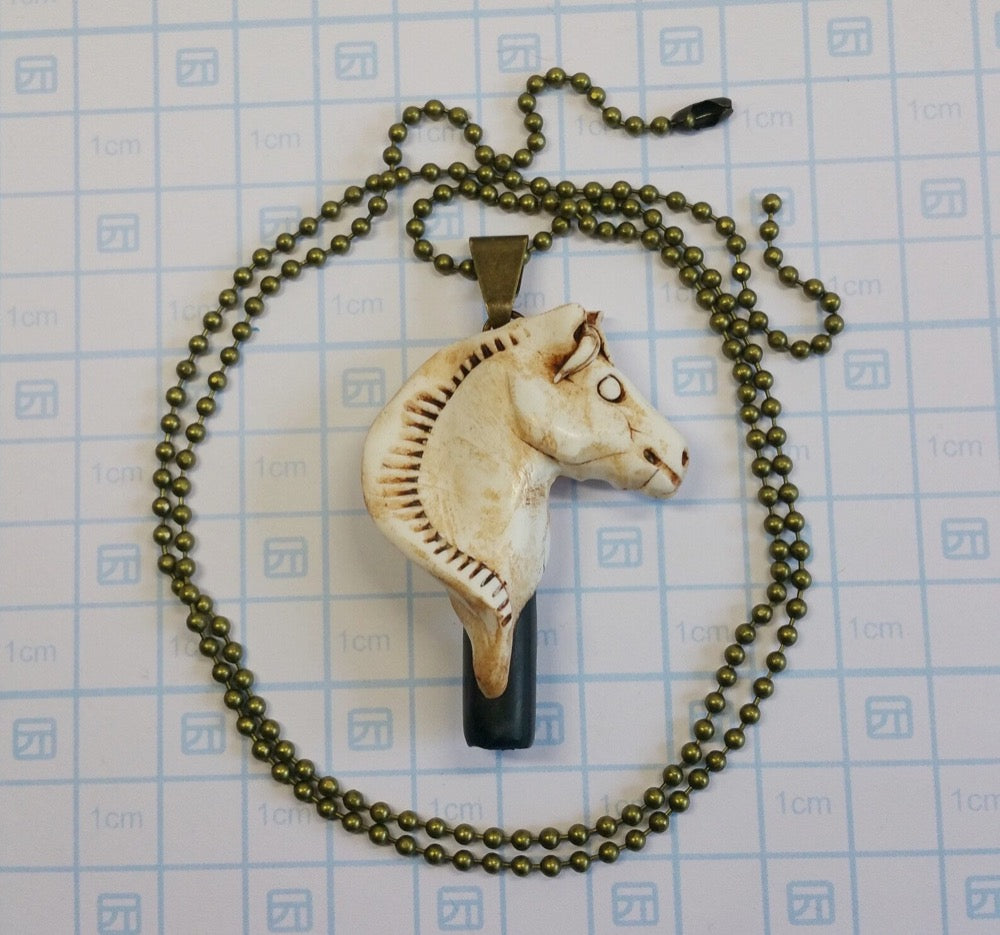 Whistle, Horse, Polymer clay, High pitch note, easy to blow