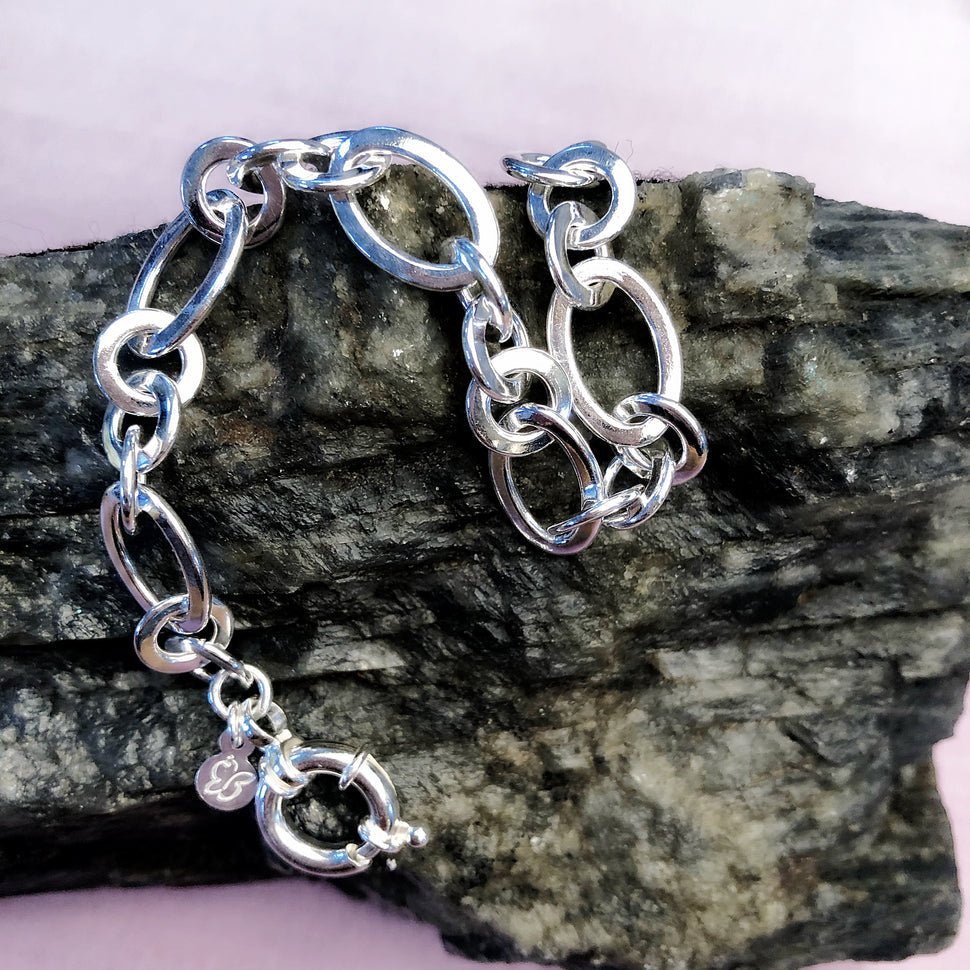 Bracelet, Luna, Sterling Silver