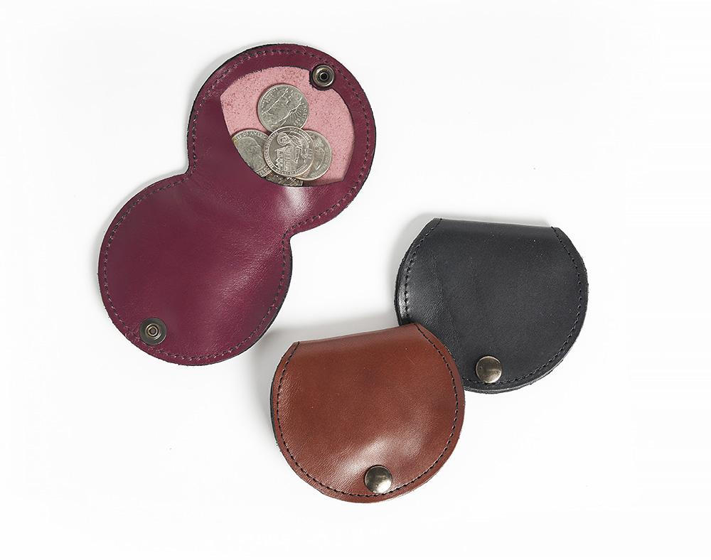 Coin Pouch, The Leonard, Leather (+ Options)