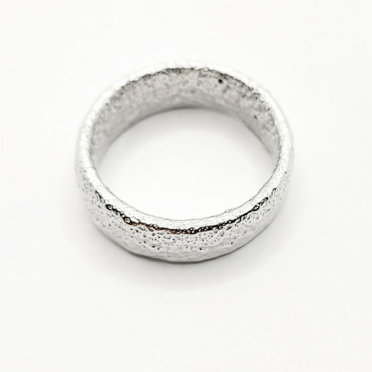 Napkin Rings, Contemporary, Pewter, Textured